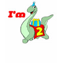 I'm 2 Dinosaur - 2nd Birthday T-Shirt by treasurehutch I'm 2 Dinosaur - 2nd Birthday T-Shirt
