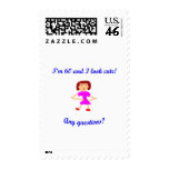 I'm 60 and I look cute! Postage Stamps