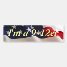 I'm a 9-12er bumper sticker