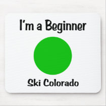 I'm a beginner Ski Colorado Mousepads