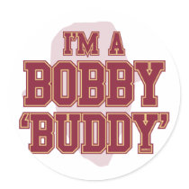 I'm a Bobby 'Buddy' stickers by JMGNole I'm a Bobby 'Buddy' stickers