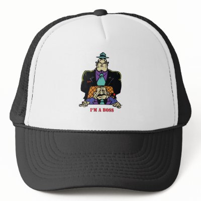I'm a boss hats by illmaticstyle
