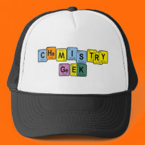 I'M A CHEMISTRY GEEK1 hats