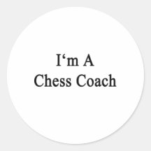 I'm A Chess Coach Sticker