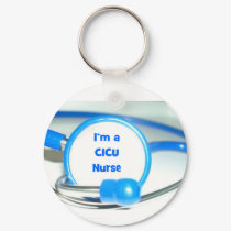 I'm a CICU Nurse Keychain