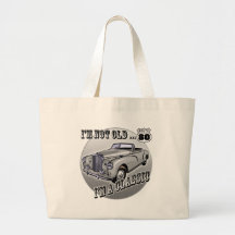 I'm A Classic 80th Birthday Gifts Canvas Bag