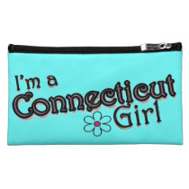 I'm a Connecticut Girl, Flower, Blue Bagettes Bag bagettes bags