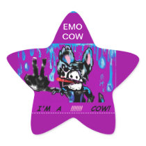 I'M A COW STICKERS MOOMOO COW