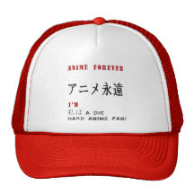 I'm a Die hard anime fan Mesh Hat