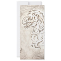 I'm a Dinosaur rack cards by RoboInvisaBunny I'm a Dinosaur rack cards