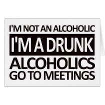 I'm A Drunk - Black cards by visualnewbie I'm A Drunk - Black cards