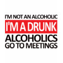 I'm A Drunk - Red t-shirts