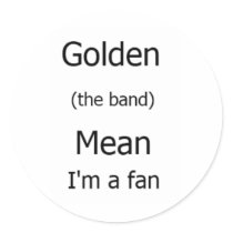 I'm A Fan! Round Sticker