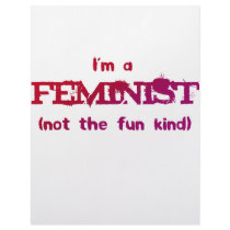 I'm a Feminist... not the fun kind! Custom Letterhead