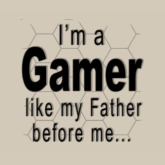 I'm A gamer Like My Father Before Me baby shirt shirt