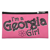I'm a Georgia Girl, Flower, Pink Bagettes Bag bagettes bags
