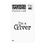 Im A Giver Postage Stamp