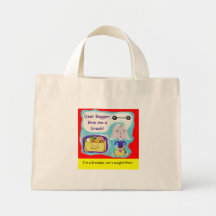 I'm a Grandma Grocery Tote Bags