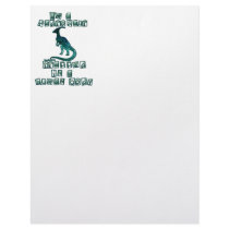 I'm a Hadrosaur letterhead