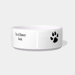 I'm A History Geek Cat Bowl