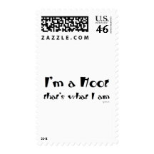 I'm a Hoot Postage Stamp