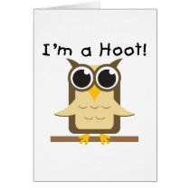 I'm a Hoot T-shirts and Gifts Card