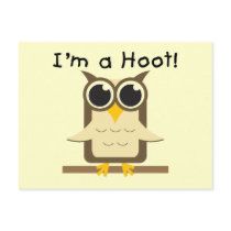 I'm a Hoot T-shirts and Gifts Postcards