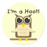I'm a Hoot T-shirts and Gifts Sticker