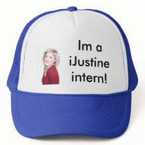Im a iJustine intern! hats