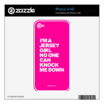 I'm A Jersey Girl - iPhone 4 Skin skins