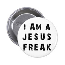 I'm A Jesus Freak Pins