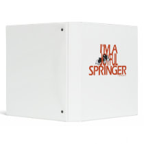 I'm A Joyful Springer 3 Ring Binder