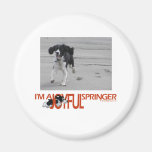I'm A Joyful Springer Customize With Your Photo Refrigerator Magnets