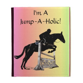 I'm a Jump-A-Holic Horse Jumper iPad Caseable Case
