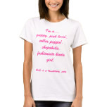 I'm a....kinda girl..... t-shirts