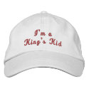 I'm a King's Kid Embroidered Hat embroidered hats