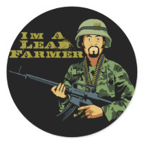 I'm A Lead Farmer Thunder stickers by Zerotees I'm A Lead Farmer Thunder stickers