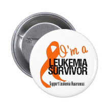 I'm a Leukemia Survivor Pinback Buttons