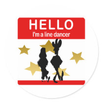 I'm A Line Dancer stickers by fashionfiles I'm A Line Dancer stickers