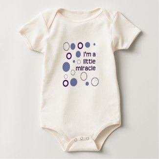 I'm a little miracle IVF baby zazzle_shirt