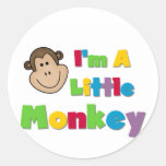 I'm a Little Monkey Tshirts and Gifts Sticker