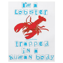 I'm a Lobster Full Color Flyer