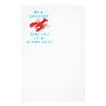 I'm a Lobster Stationery
