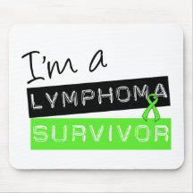 I'm a Lymphoma Survivor Mouse Mats