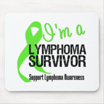 I'm a Lymphoma Survivor Mouse Pad