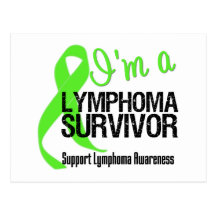 I'm a Lymphoma Survivor Postcard