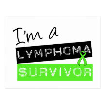 I'm a Lymphoma Survivor Postcards