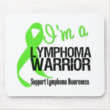 I'm a Lymphoma Warrior Mouse Pads