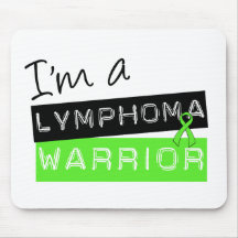 I'm a Lymphoma Warrior Mouse Pads