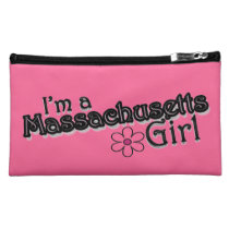I'm a Massachusetts Girl, Flower Pink Bagettes Bag bagettes bags